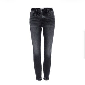 GOOD AMERICAN
Good Legs High-Rise Shadow Stretch Skinny Jeans